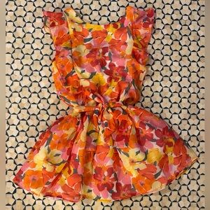 Mayoral Chiffon Bright and Breezy Girls Dress Size 10